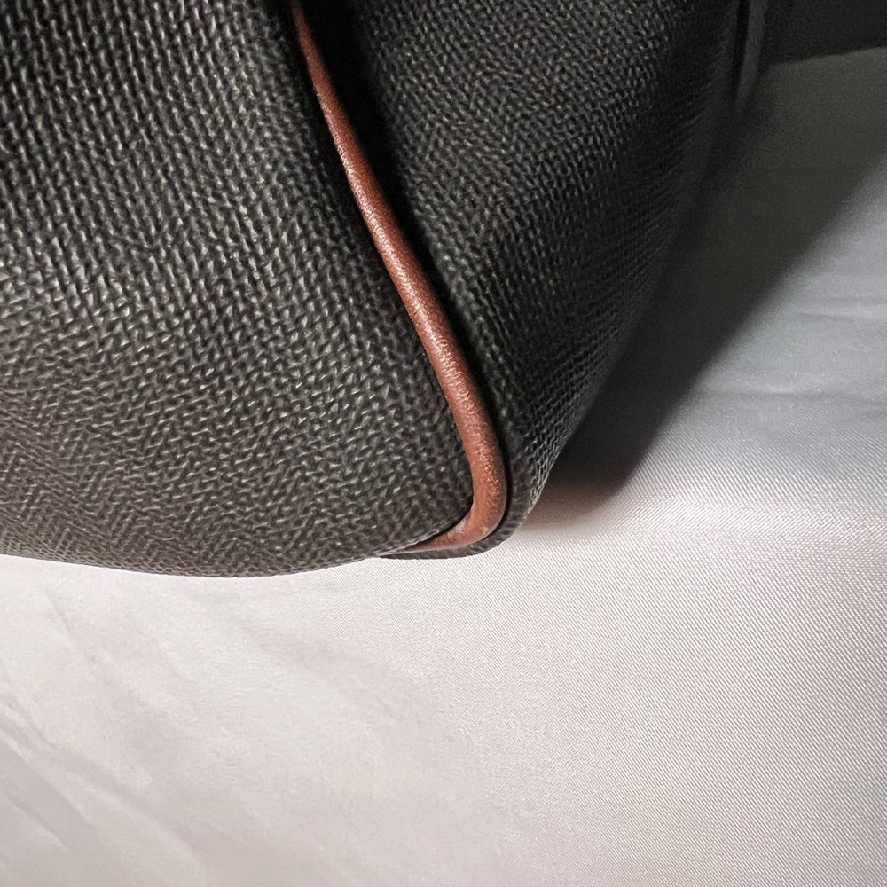 Dunhill Black and Brown Duffel Bag with Lock - Picture 6 of 15